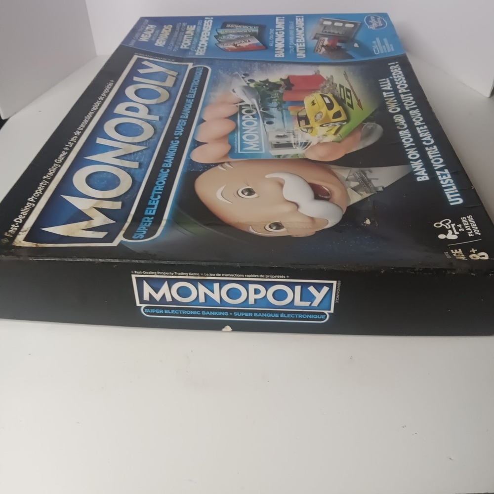 Monopoly Super Electronic Banking COMPLETE Hasbro Gaming 2020 TESTED WORKS - Picture 2 of 8